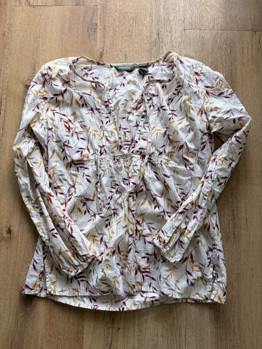 Eddie Bauer Bohemian Blouse